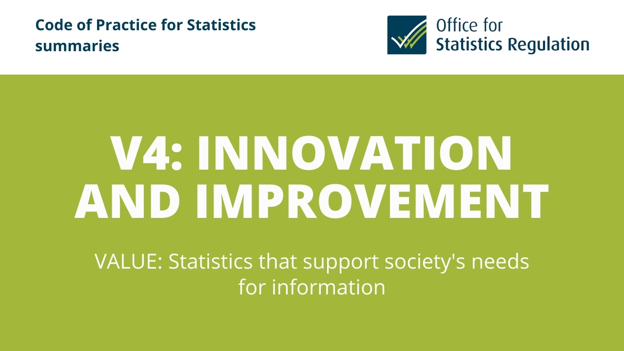 V4: Innovation and Improvement